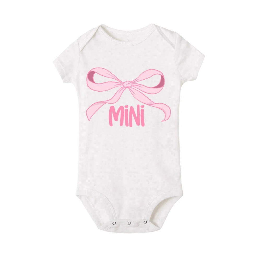 Mama & Mini Matching Bow Outfits