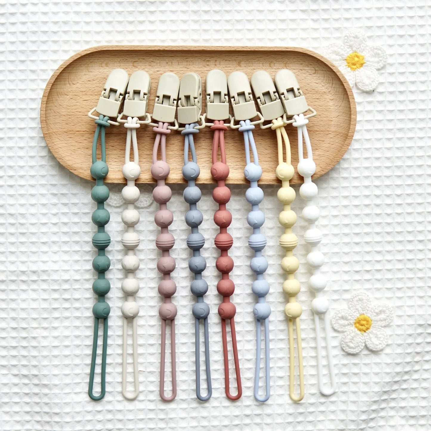 Silicone Baby Pacifier Clip