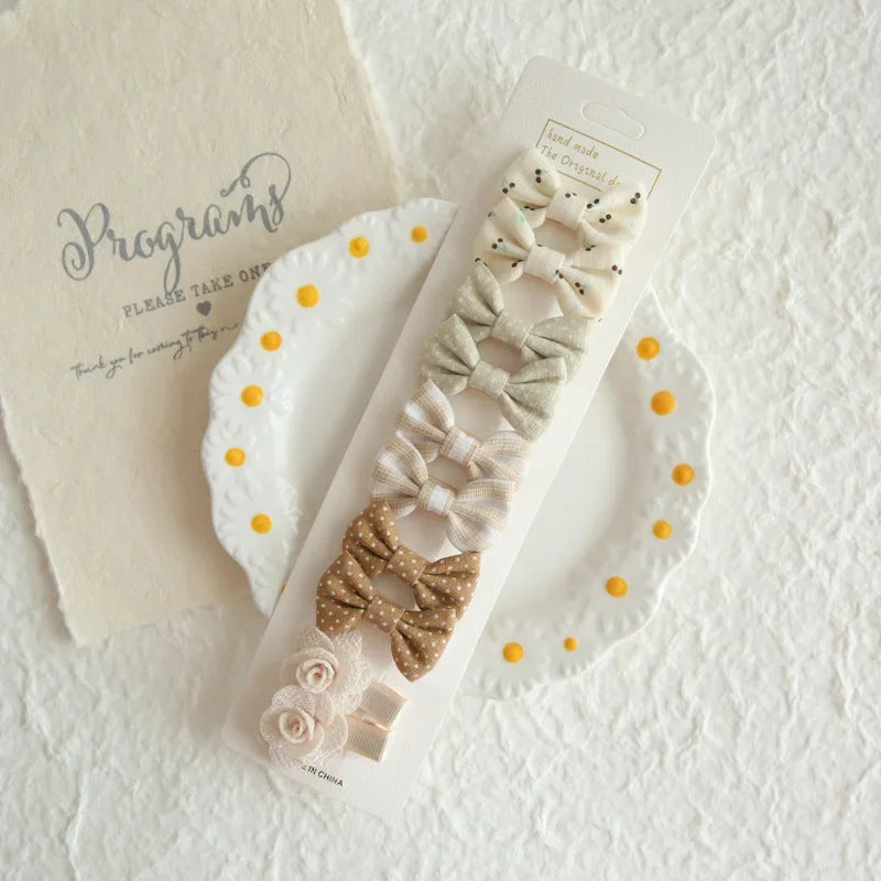 Bow Hair Clips & Scrunchies