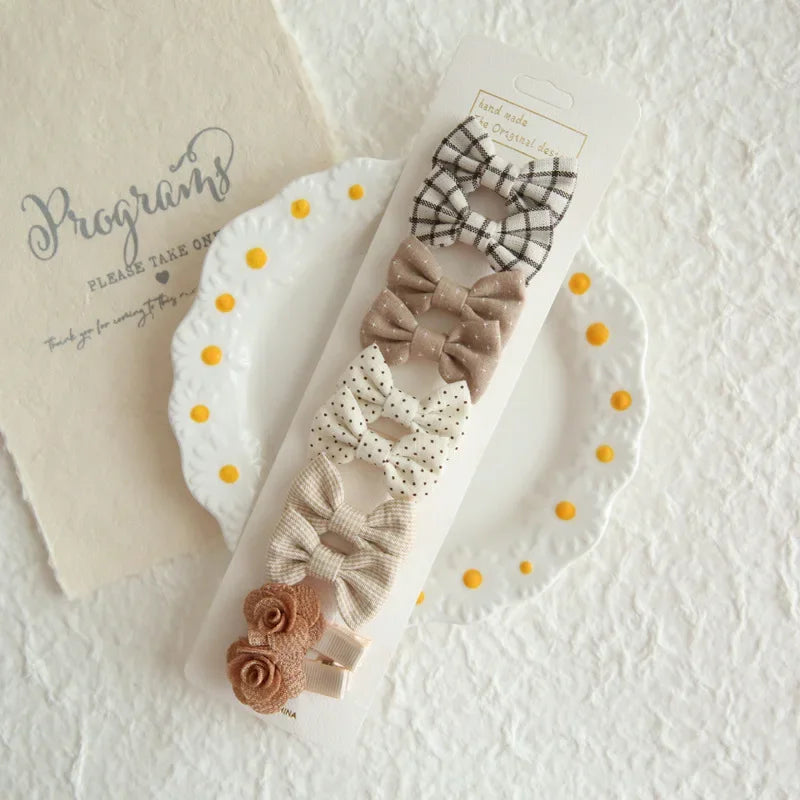 Bow Hair Clips & Scrunchies