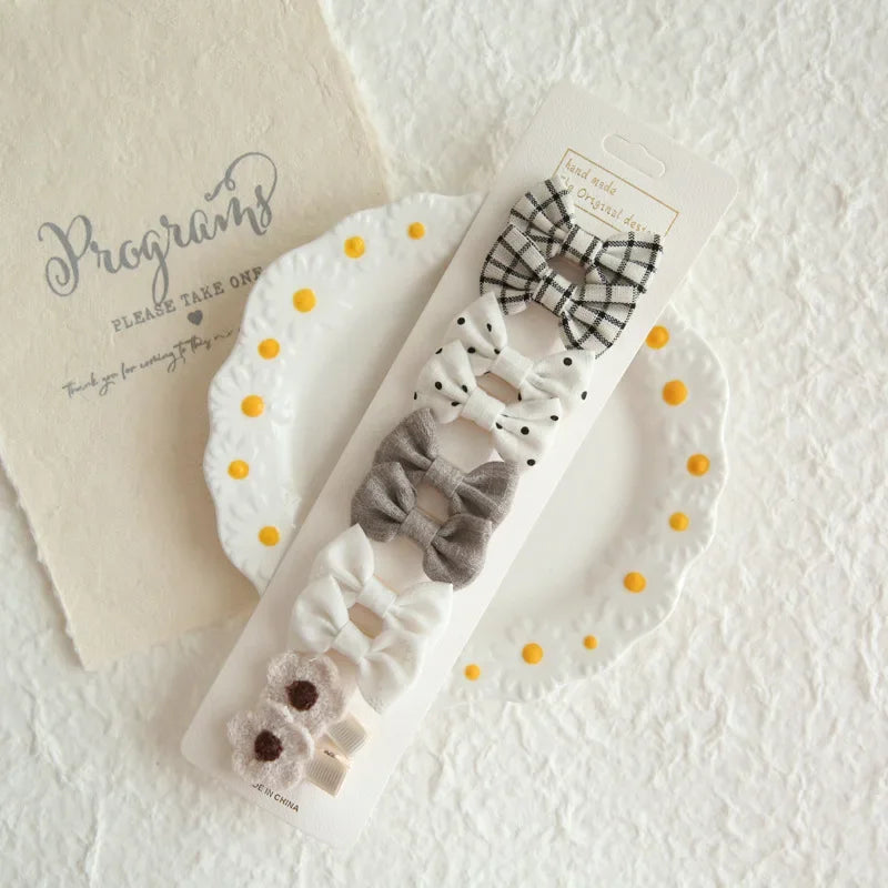 Bow Hair Clips & Scrunchies