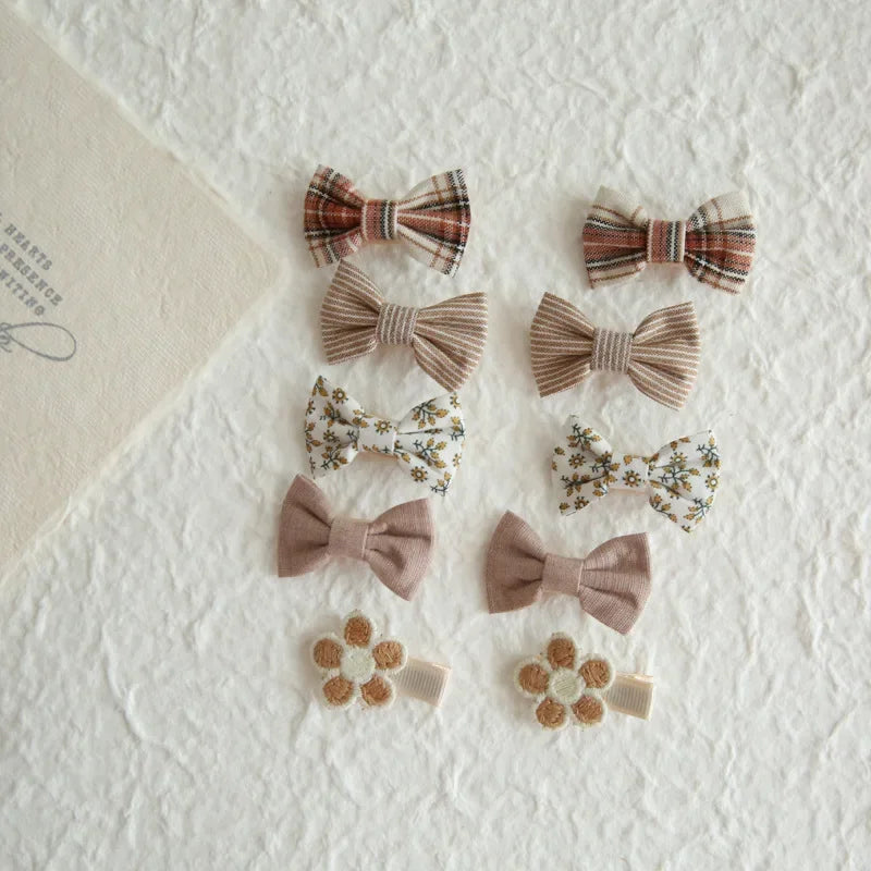 Bow Hair Clips & Scrunchies